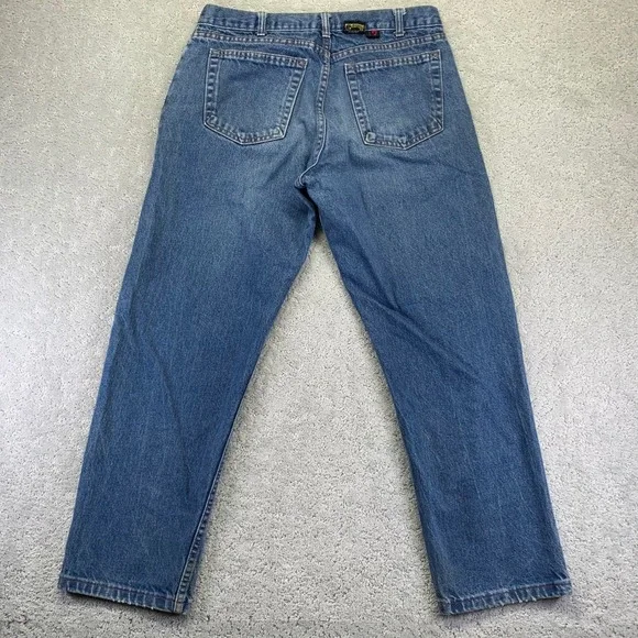 Big Bill FR Indura Jeans Mens 34x31 Blue Denim Workwear Flame Resistant HRC 2 - Picture 11 of 16